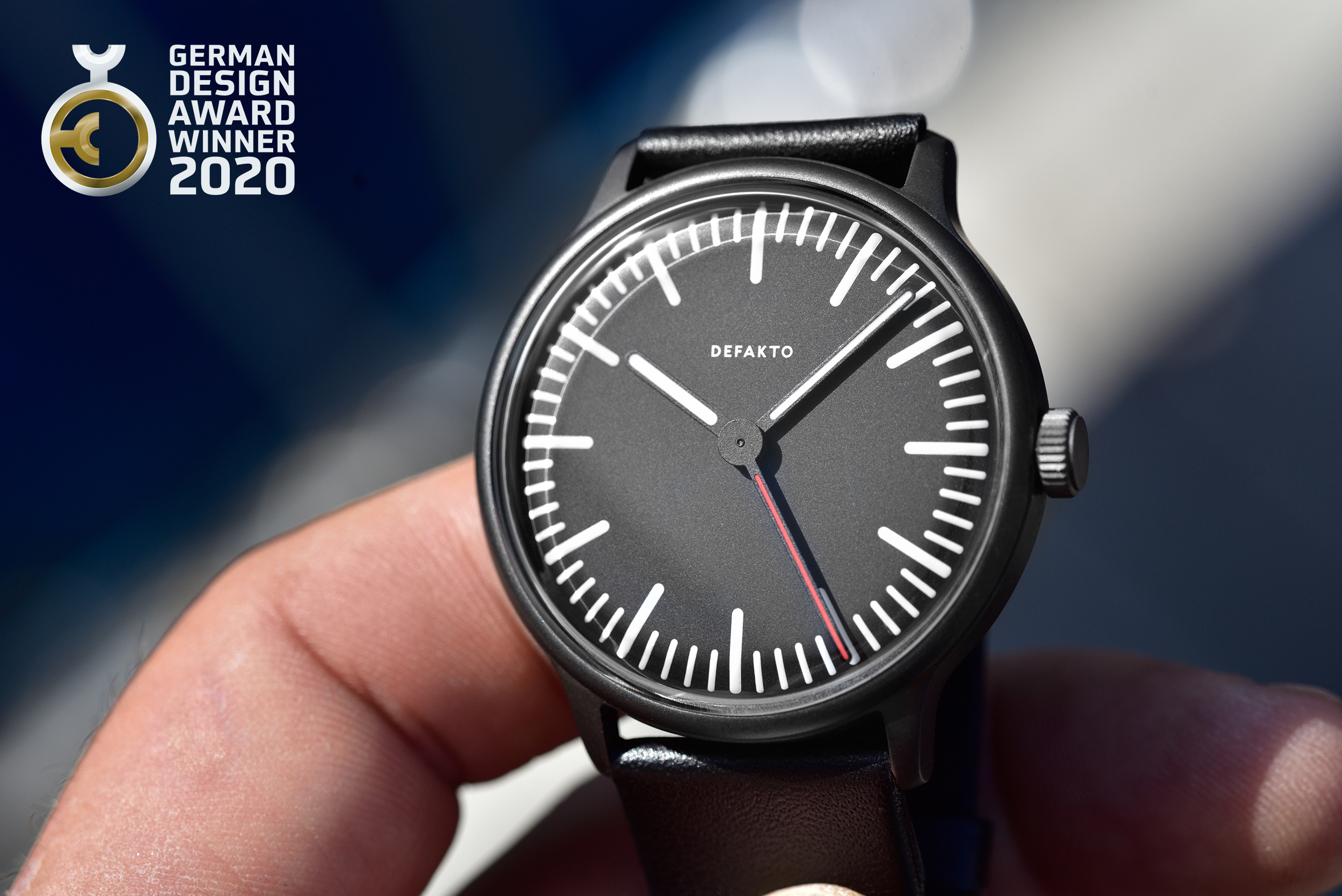 Defakto Uhren Manufaktur Bauhaus Uhr Design Uhr Minimal Uhr Defakto Uhren