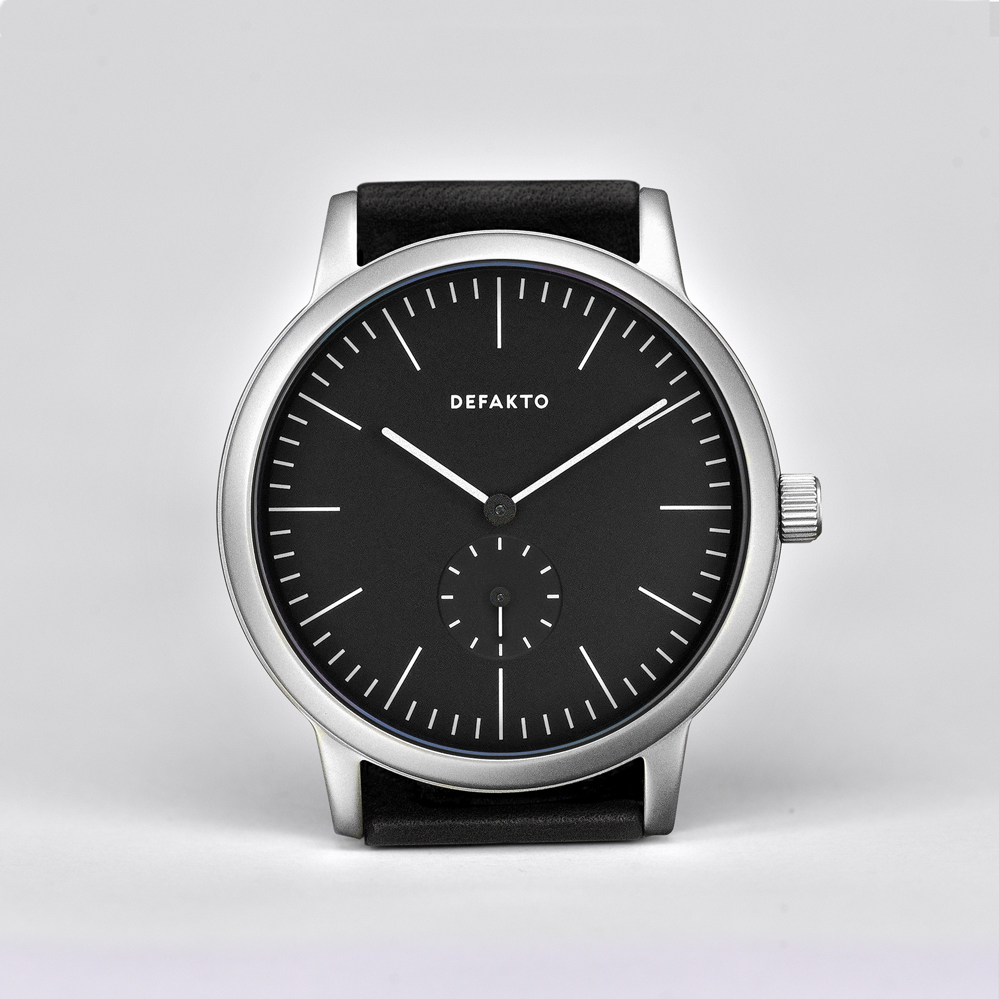 Defakto Struktur flache bauhaus uhr flat bauhaus design watch
