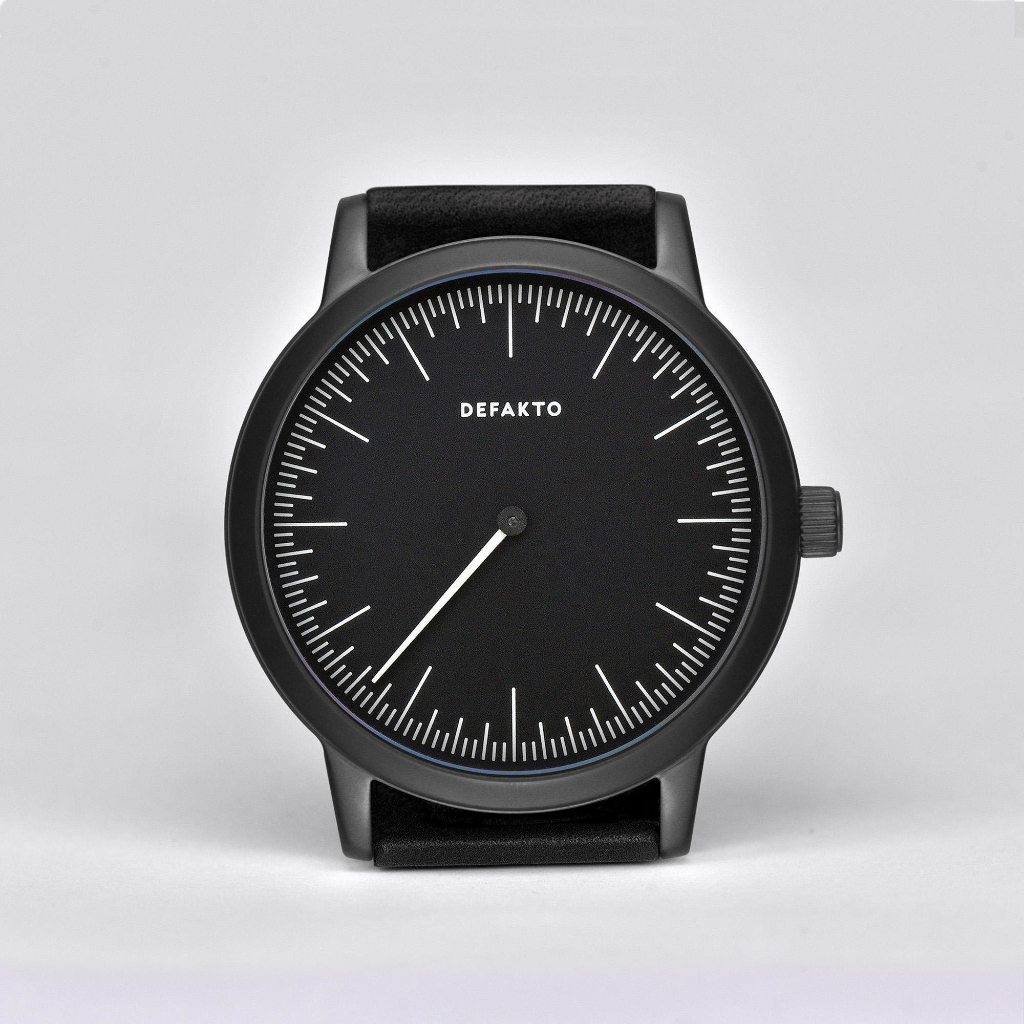 Einzeigeruhr Single-hand watch Defakto Mono minimal design